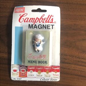 Campbell's Magnet Menu Book with Chef